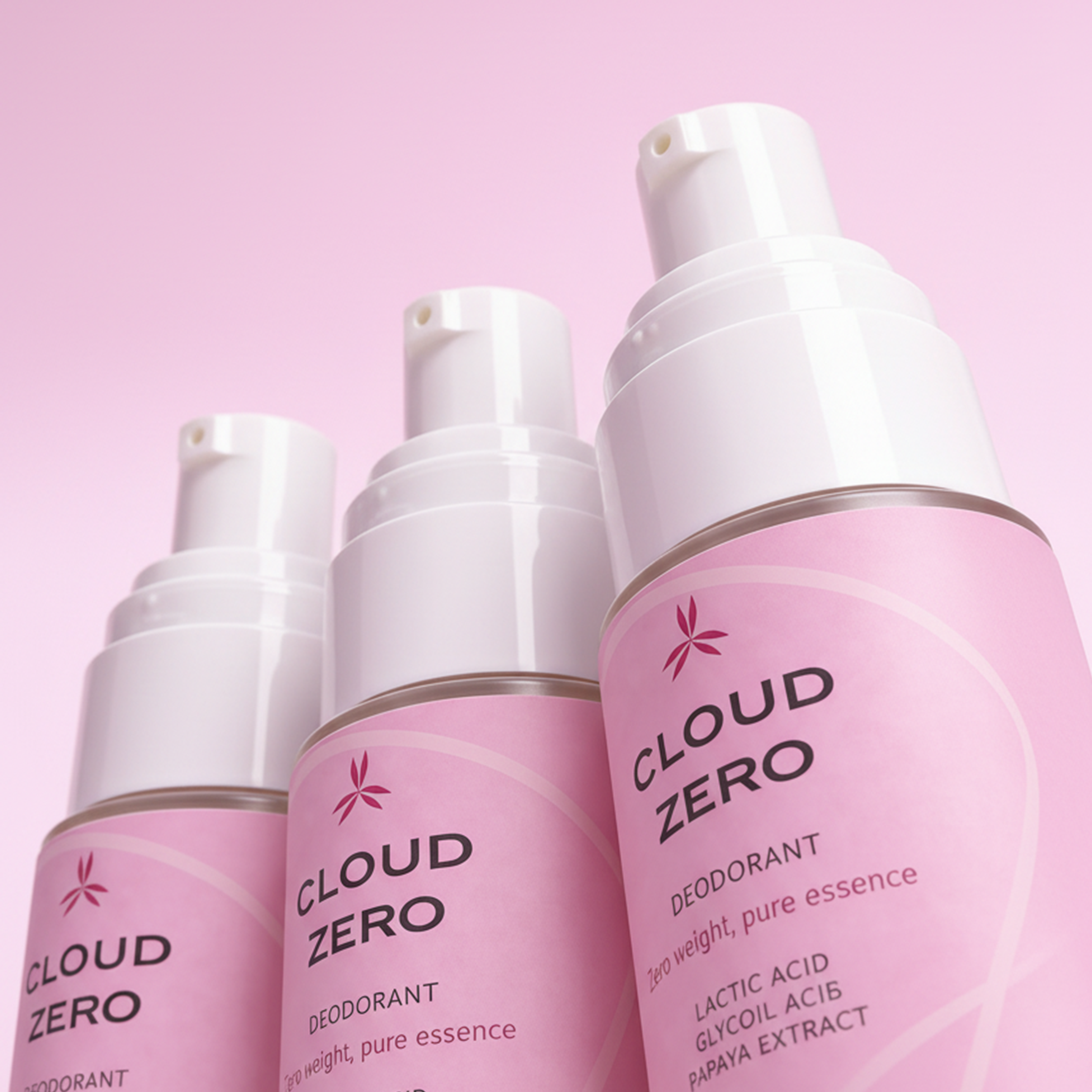 GloreSense Cloud Zero Deodorant 30ml alcohol free brightening deodorant Pakistan