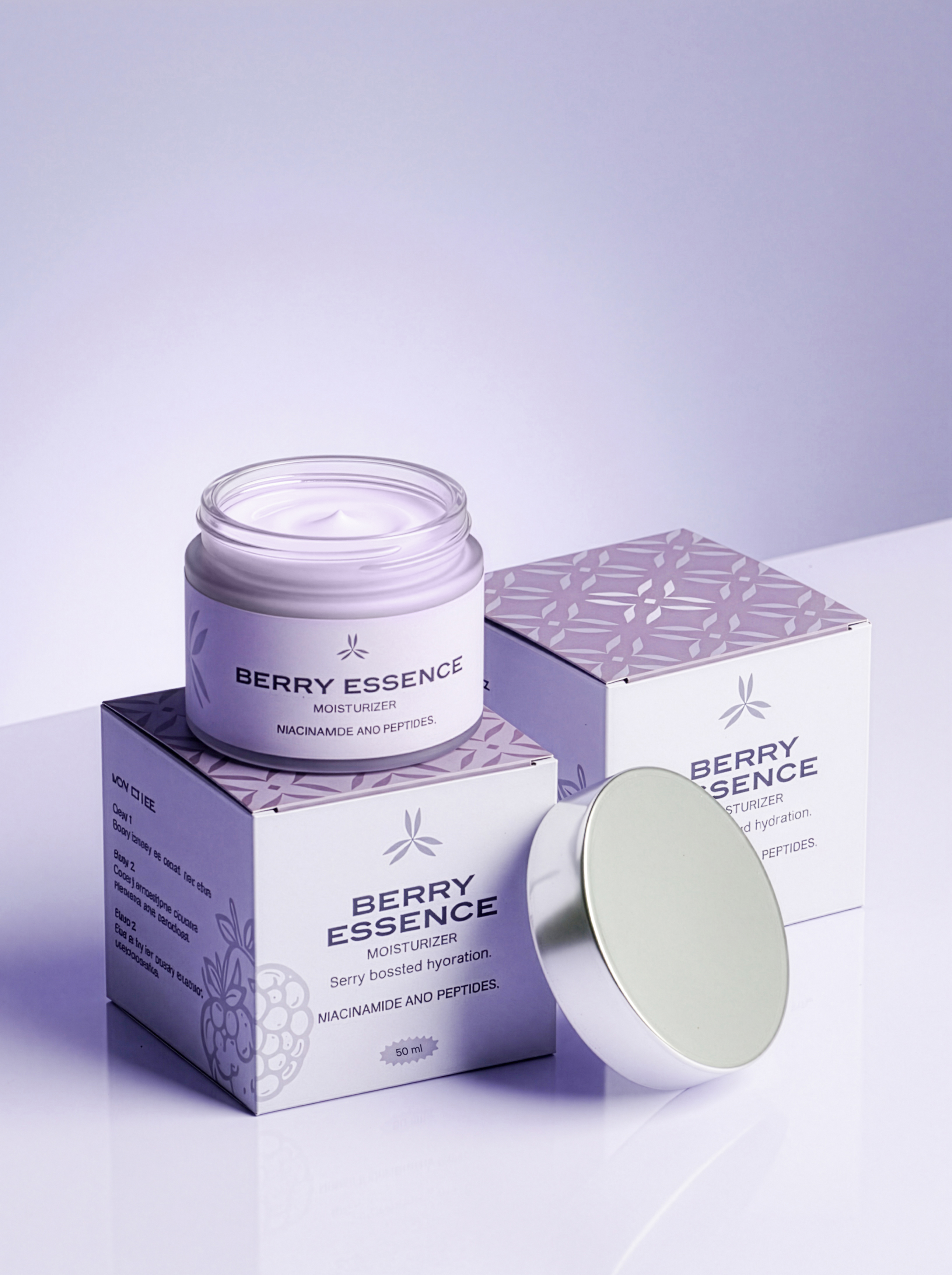 Gloresense Berry Essence Moisturizer niacinamide peptides best moisturizer Pakistan